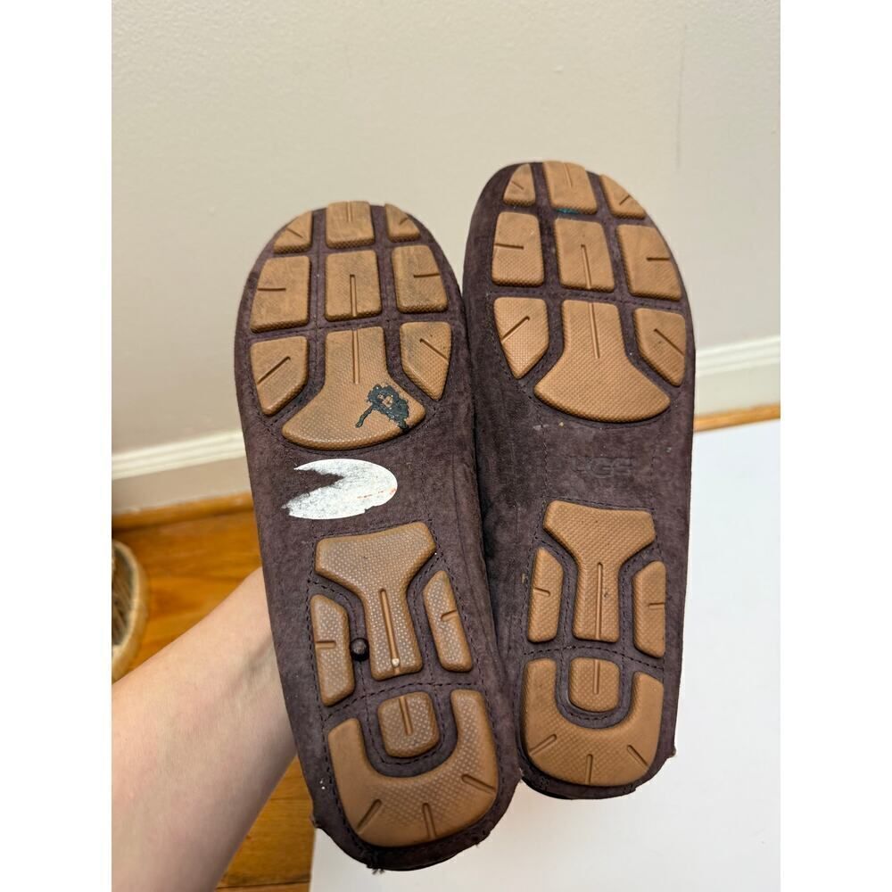 Ugg Meena Java Dark Brown Suede Driver Loafers Wo… - image 3